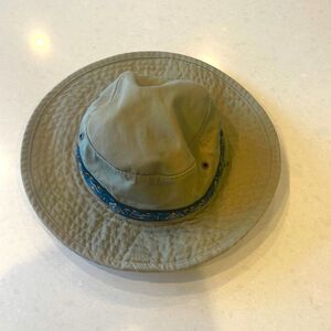 Dorfman pacific headwear size large great vintage sun hat. Love, wooden toggle!